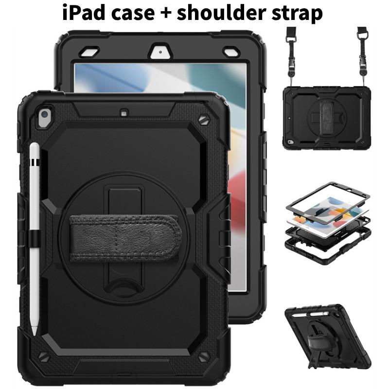 Ipad For Air 11 Case Silicone Anti Fall Rotating Bracket Protective Cover Gift