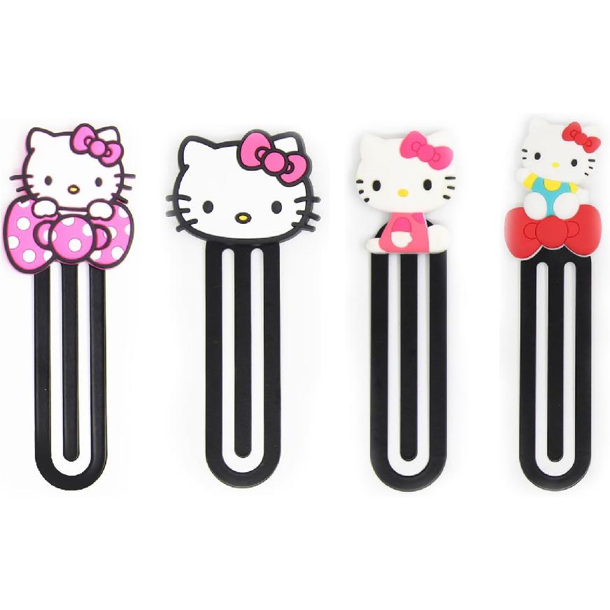 Cute Kawaii Anime Kitty Bookmarks - 4 Pcs 4