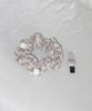 SUNAE Holiday Rose Keyring Set_Brown