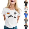 Women's Loose Fit Casual Printed T-Shirt for Everyday Wear