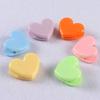 10Pcs Heart Shape Bulldog Grip Clips Food Bag Sealing Clamp Paper File Ticket Binder Photo Organizer Kitchen Office School