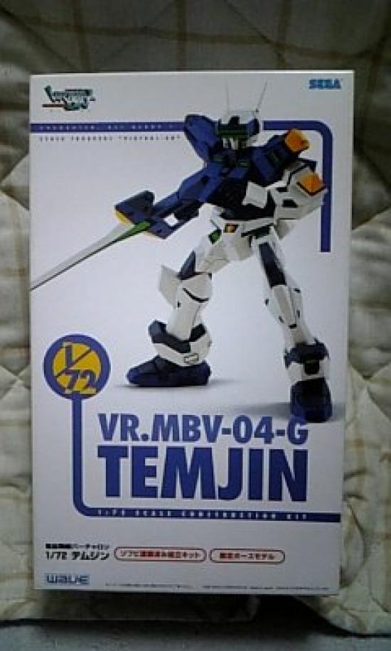 

Модель Cyber Sentai Temujin с фиксированной позой Virtual-On 1/72