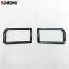 Car Rear Pillar Air Condition Vent Outlet Cover Trim For Volkswagen VW Teramont Atlas 2017-  Matte Interior Accessories