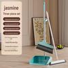 Soft Bristle Broom and Dustpan 3-Piece Set
