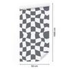 Wallpaper Casual Checkerboard Gray and White 50x1000