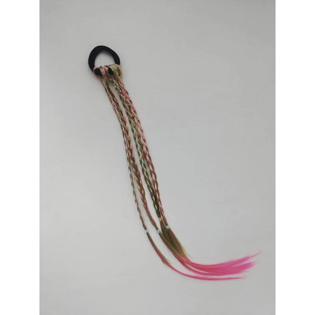 1-piece set of multi-color braided wig hair ties, trendy hip-hop hair accessories for women's daily use