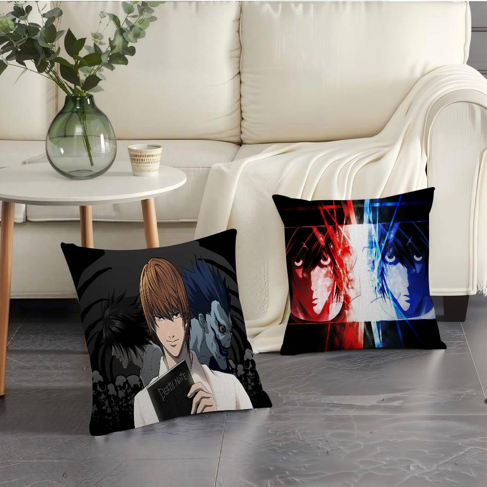 D-Death N-Note Japan Cartoon Anime Pillow Anime Pillow Sofa Bed Head Pillow Cover Cushion Cover Fashion