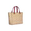 New COACH Alice Coated Canvas With Smooth Leather Accents Handbag, Shoulder Bag, Crossbody Bag Small Women's Monogram Brown CA613-IMP4J