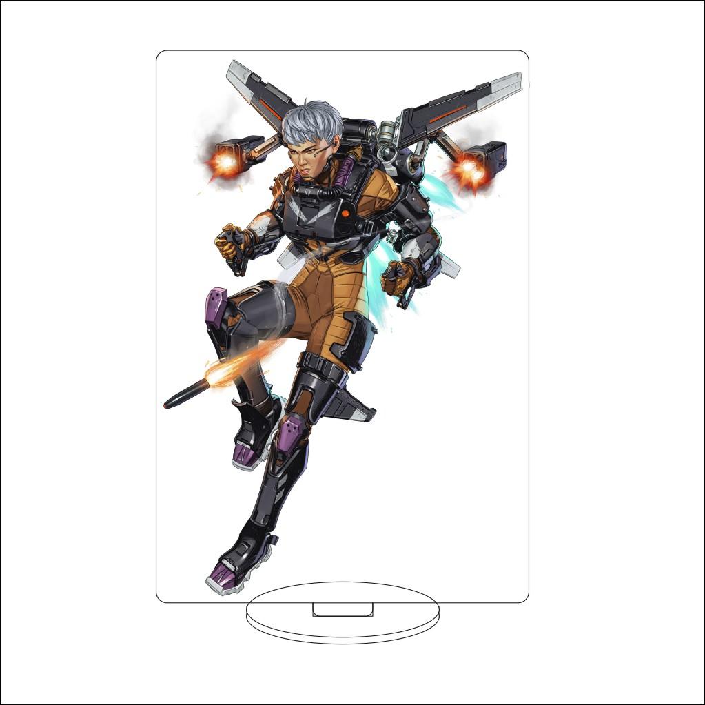 16CM Anime Apex legends Cosplay Ornaments  Vantage/Kairi Imahara  Figure Stand Halloween Gifts