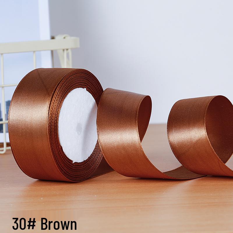 Cinta de Rosa de Seda Hecha a Mano de 4 cm para Envolver Regalos y Joyería DIY
