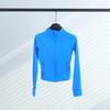 LULULACIE Women's Slim Fit Long Sleeve Sport Jacket with Stand-up Collar for Running and Yoga