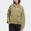 Adidas Neo Gsg Cb Wb 1 Casual Sports Hooded Loose Jacket Women Jacket Green HM7439
