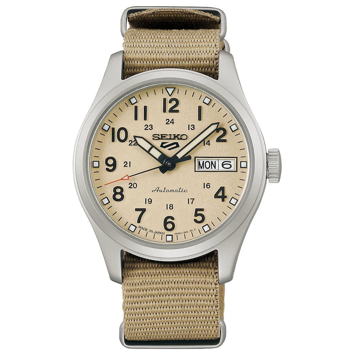 

Годинник FIELD середнього розміру з автоматичним заводом ручний SBSA199 Khaki [Five Sports] Sports Suits style (з намотуванням) Чоловічі