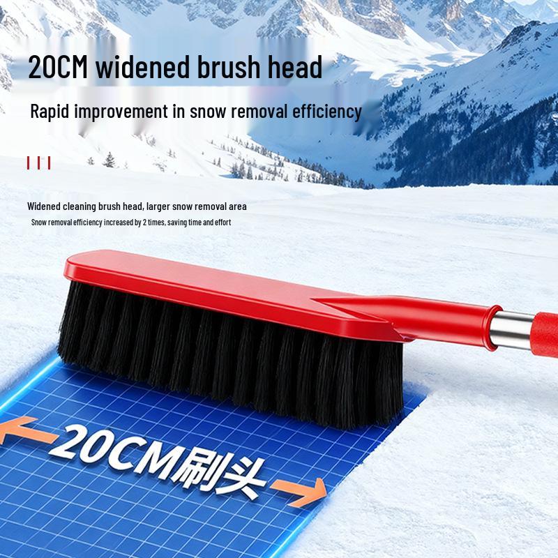 Multi-Functional Snow Removal Shovel: Snow Plow Brush, Car Shovel, Ice Scraper