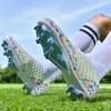 Men Soccer Shoes TF/FG High Ankle Football Boot Kids Sneaker Soccer Cleats Outdoor Professional Futsal Footwear Tenis Masculino
