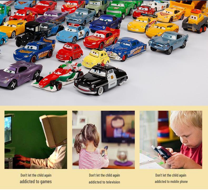 Pixar Racing Cars Lightning Storm Alloy Toy Model