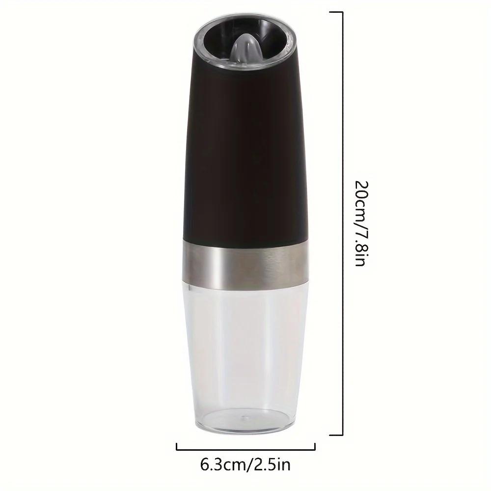 Electric Automatic Mill Spice Salt and Pepper Grinder Gravity LED Light Adjustable Coarseness Kitchen Steak Tool Sets