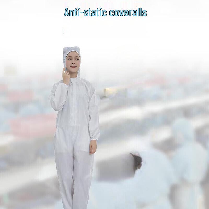 Brangdy Antistatic Hooded Cleanroom Work Suit S