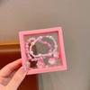 Princess Elsa Children'S Bracelet Girls Cartoon Crystal Beaded Toy Jewelry Little Girl Pearl Bracelet Women