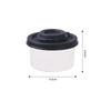 New Kitchen Salt and Pepper Spice Shaker Plastic Mini Spice Container Insect-proof Dustproof Seasoning Tools Salt Pepper Sugar