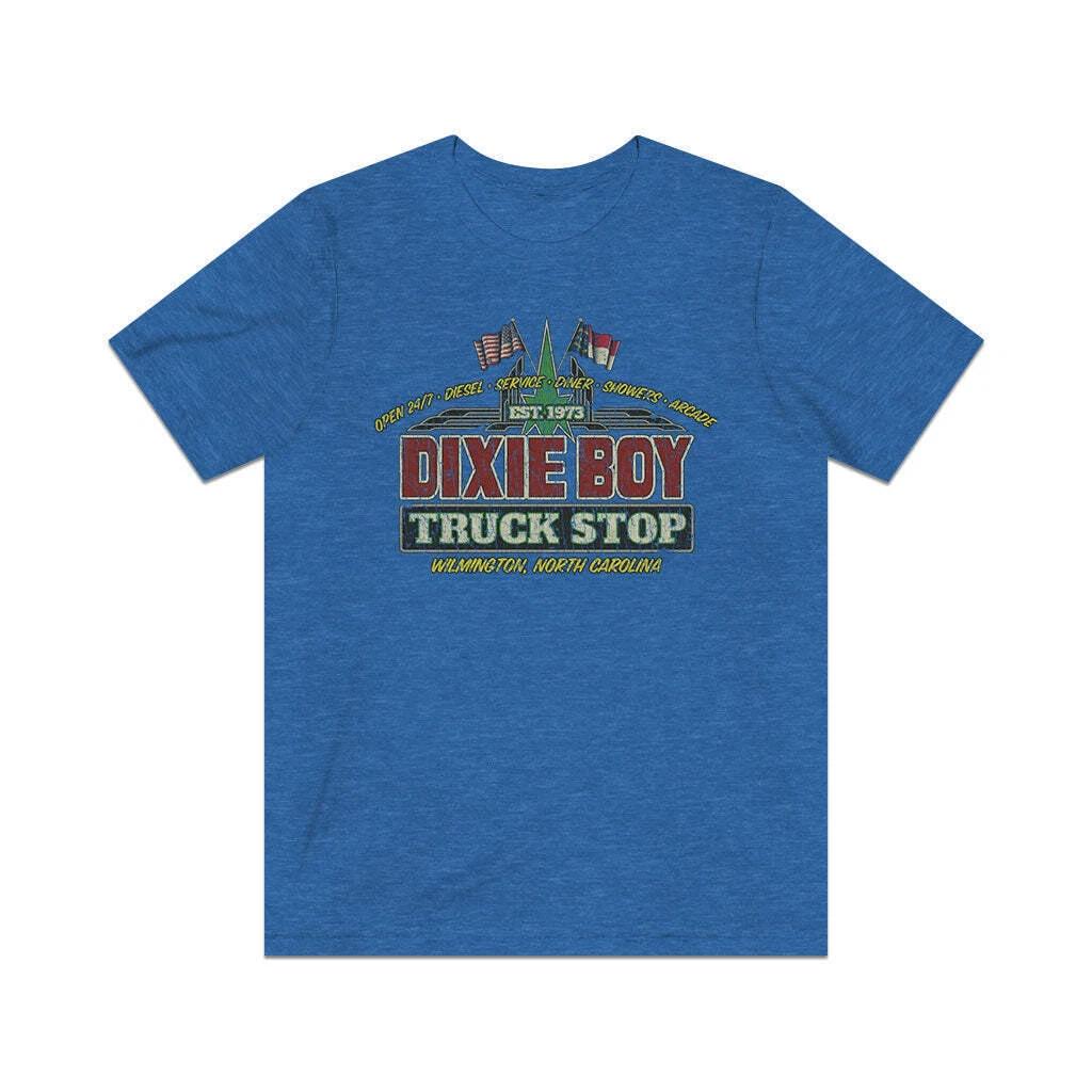 Dixie Boy Truck Stop 1986 Vintage Men s T shirt 3XL