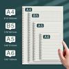 Creative Transparent Spiral Notebook - A6, A5, B5 Grid, Lined, Blank, Cornell Layouts