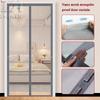 Gray Magnetic Mosquito Net,custom Sized Curtains,door Screen,invisible Net,Magnetic Self-priming Screen Door Mosquito Prevention