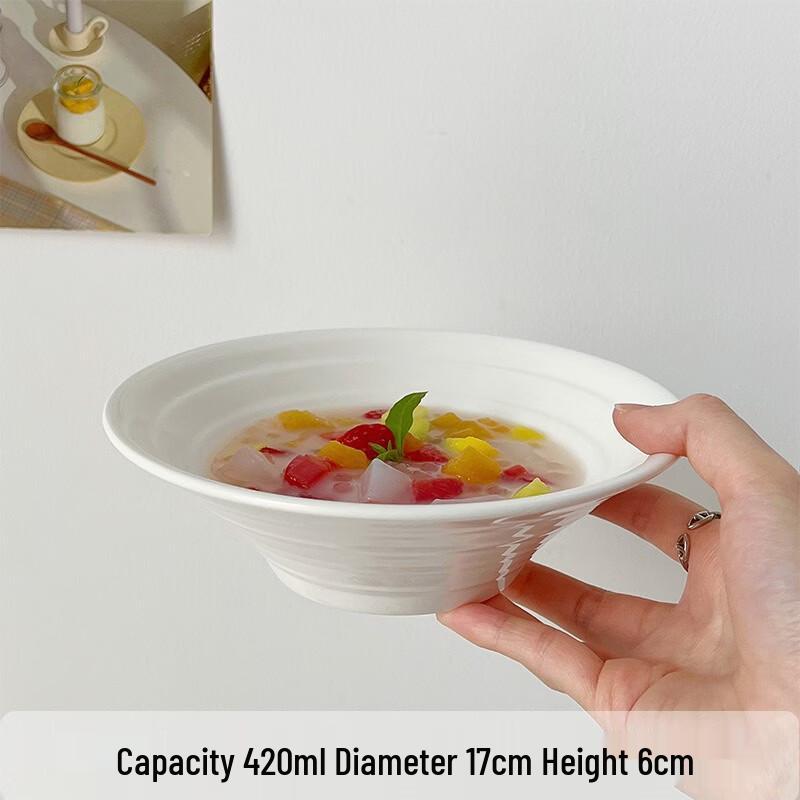 Changbaosen Japanese Minimalist Threaded Noodle Bowl