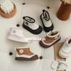 XSHX "Paris Caterpillar" Children's Toddler Snow Boots Winter Boys and Girls Side Zipper [Wenzhou Shoes]