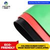 Individuelle Farbe Gummidichtungs-Materialbahn 1/4 1/8 Zoll Gummiplatte für Polster und Dichtungen