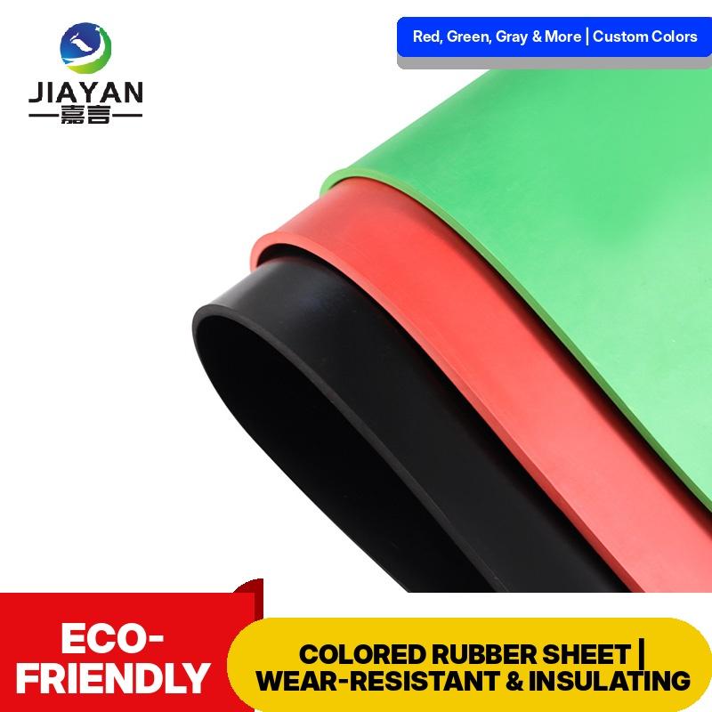 Custom Color Rubber Sheet 1/8 Inch Rubber Sheet Rubber Seal Pads for Home and Industrial Use Colored Rubber Sheet