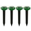 Solar Powered Mole Repellent: Ultrasonic Animal Deterrent For Garden Pest Control, Burrowing Animals Repellent With Waterproof Sonic Stakes,