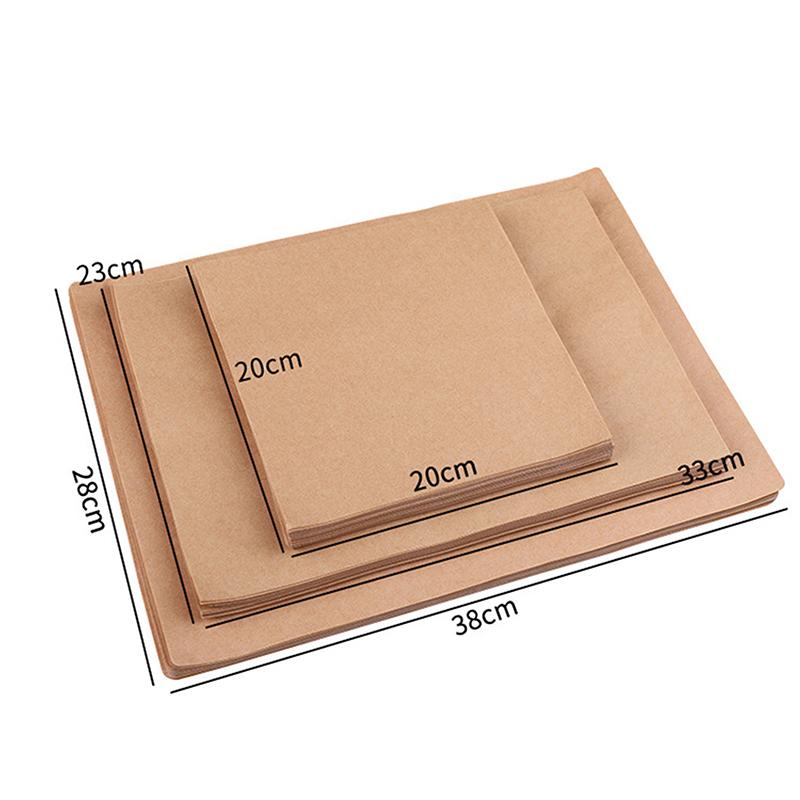 50/100 Stück Pergamentpapier Backpapier Antihaft Vorgeschnittenes Backpergament Backpapier Für Ofen Heißluftfritteuse Grillmatte Papier
