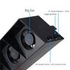 Video Game USB Cooling Fan Base for PS4  Consoles Accessories External Turbo Temperature Control for Playstation 4 Normal PS4