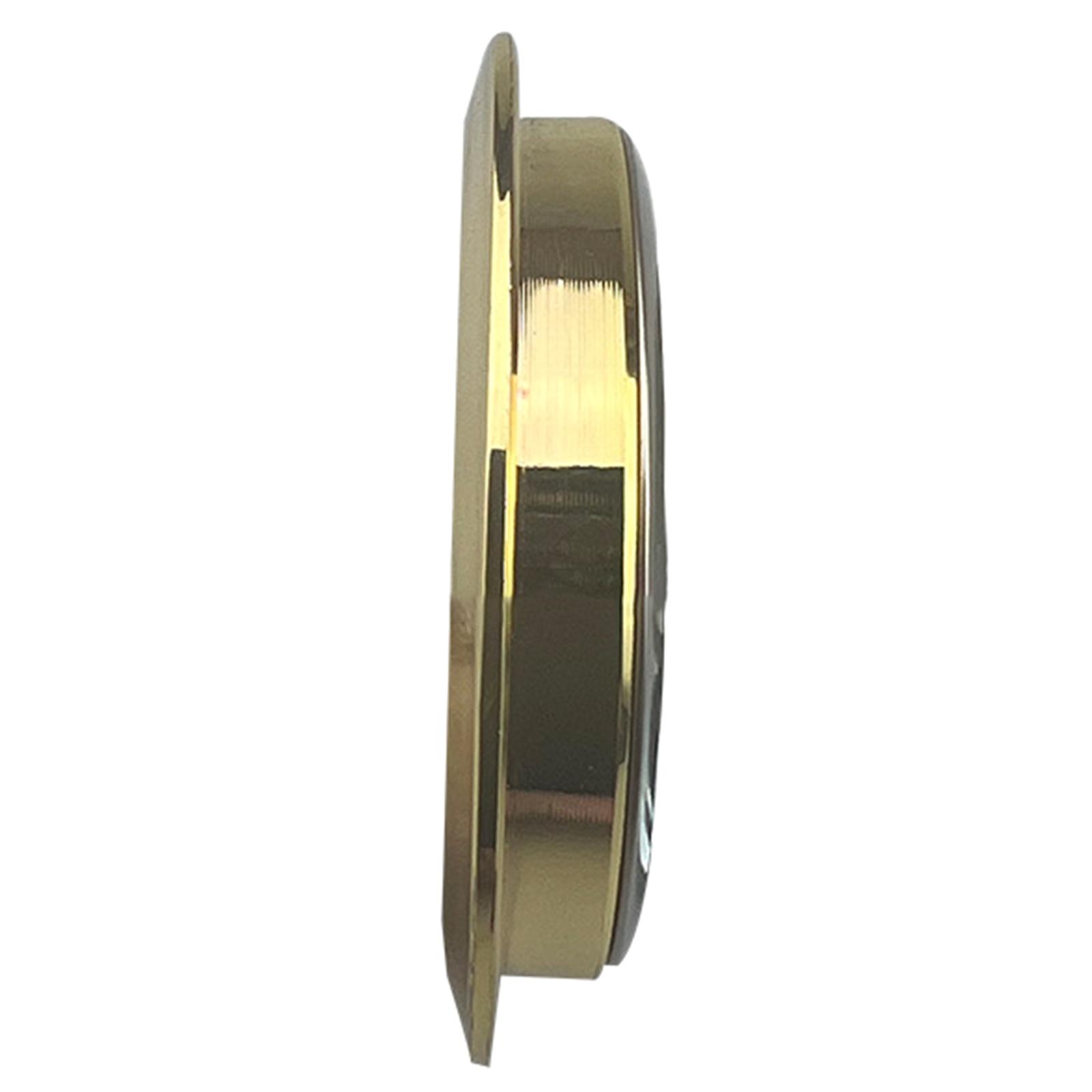 

Quality 55MM Clock Insert Clock Head Component Featuring Durability Arabic Numbers Clearly Cover with Gold/Silver Border