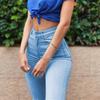 Jeans skinny push-up pour femmes grande taille style européen américain