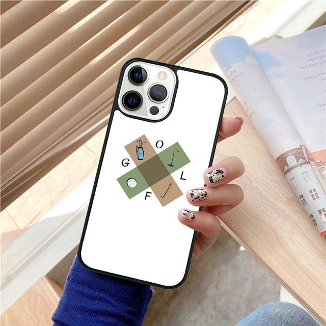 Love Golf Coque Shell For iPhone 17 Air 15 16 14 13 12 Pro Max 11 Pro Max Plus Phone Case Cover