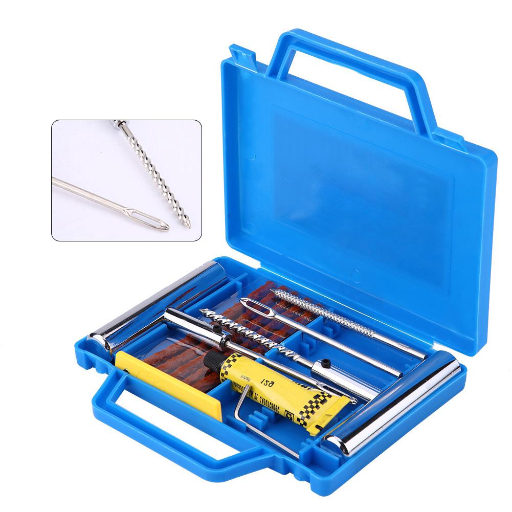 11 pcs Car Tire Tyre Puncture Quick Repair Tool Kit
