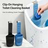 1PC Silicone Toilet Tank Tablet Holder, Versatile Hanging Toilet Bowl Cleaner Hanger, Reusable Bathroom Accessory