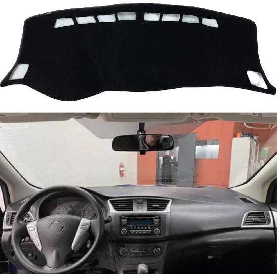 Car Auto Dashboard Cover for Nissan Sentra Sylphy 2013-2015 2016 2017 2018 Left Hand Drive Dashmat Pad Carpet Dash Mat…