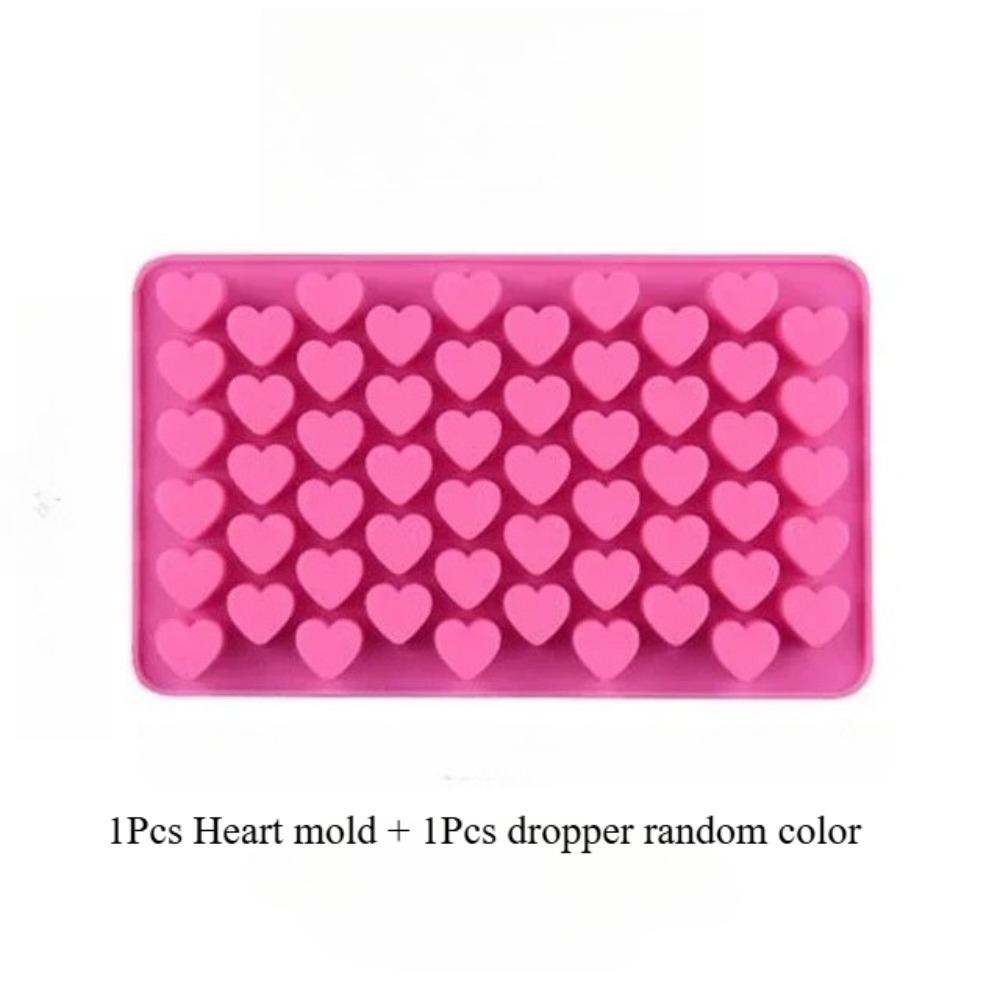 Silicone Gummy Candy Molds Nonstick Chocolate Molds DIY Chocolate Cake Candy Tools Various Shaped Doughnut Baking Molds