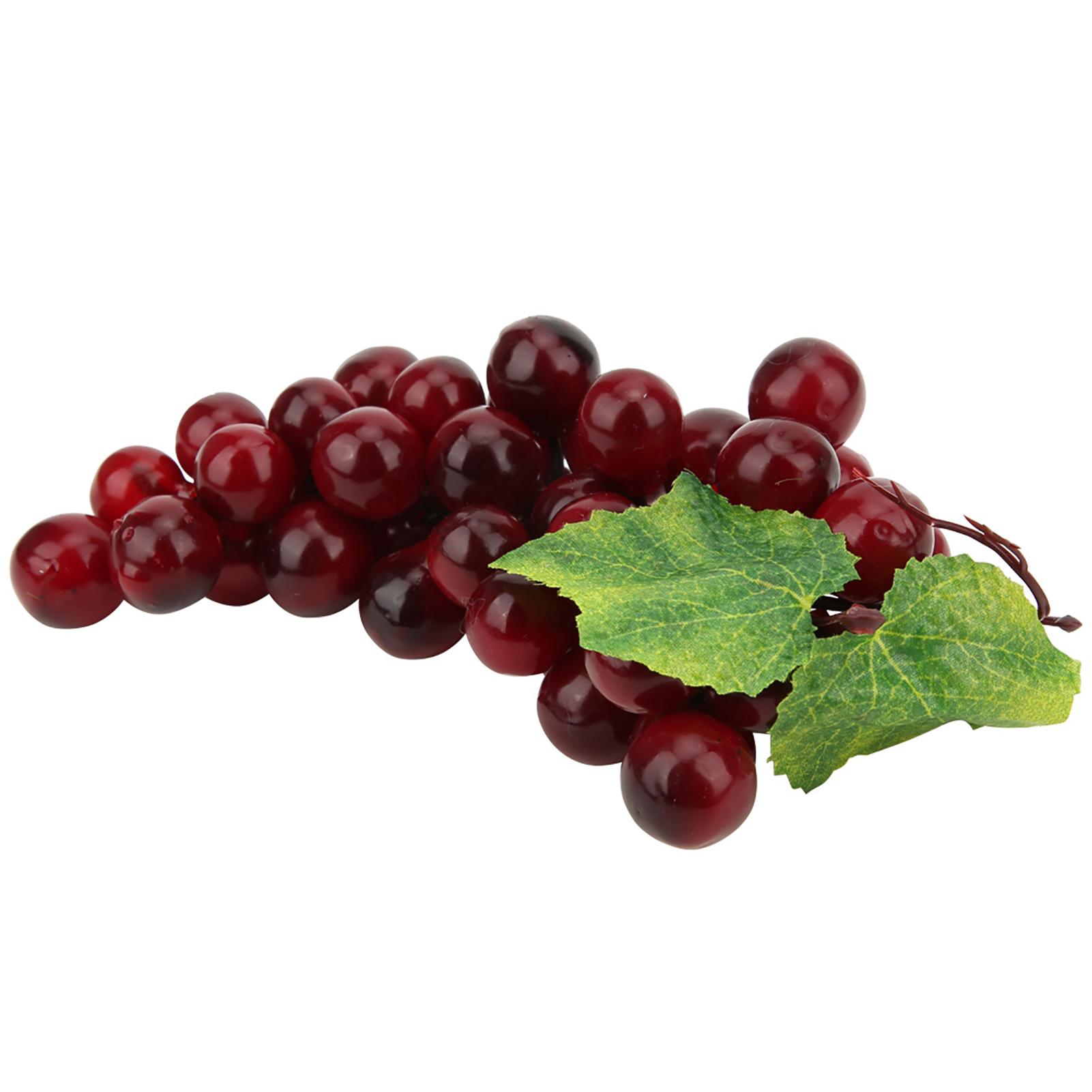 

Имитация винограда пластиковая поддельная декоративная имитация фруктов домашнее свадебное украшение 17 см