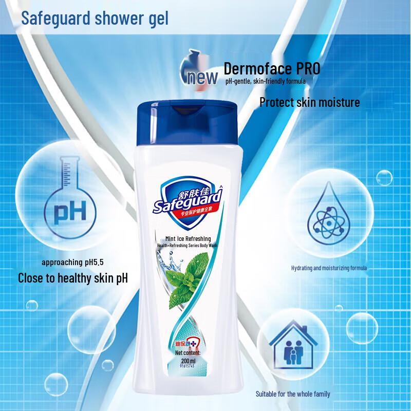 Safeguard Icy Mint Refreshing Body Wash