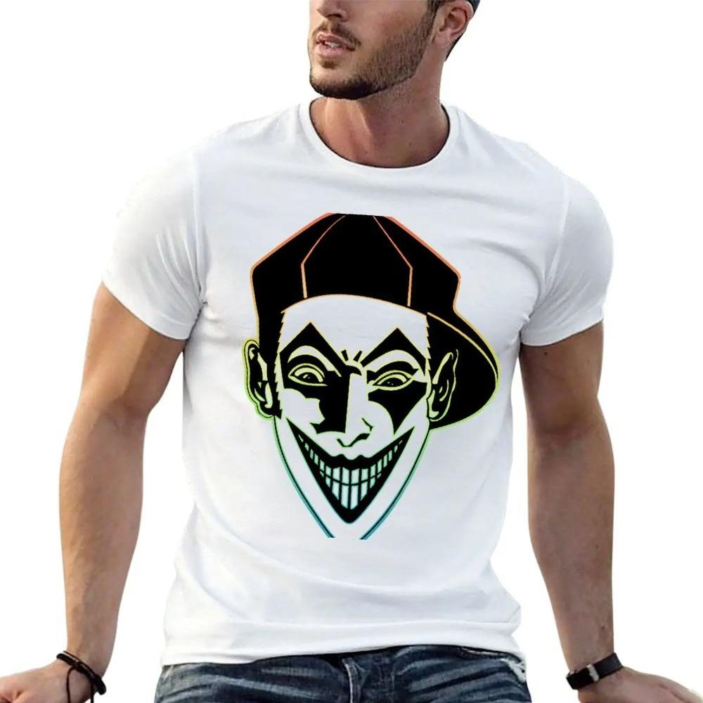 Summer Masterboy Joker Dance Music 90s Tshirt Minimalist Plain Crew Neck Breathable Tshirt Unisexs Fashion Casual Short Sleeve