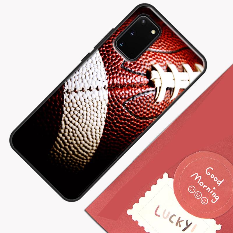 American Football College Sport Phone Case For Samsung Galaxy S24 S26 Ultra S20 S21 S22 S23 S25 Plus S10 S25 FE Cover Shell