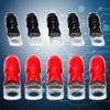 10pcs Car Audio Power Ground Wire Ring Terminals 6 AWG Gauge M8 Connectors