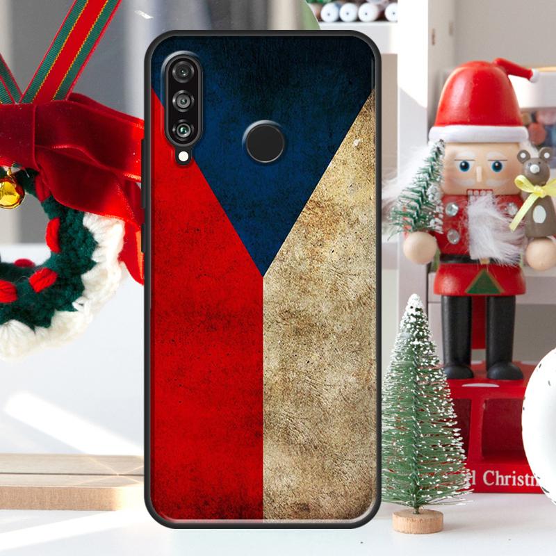 Czech Republic Czech Flag For Huawei Nova 12i 11i 8i 12s Y73 Y72 Y61 Y91 Y90 Y70 Y60 9 10 SE P60 Pro P30 P40 Lite Case