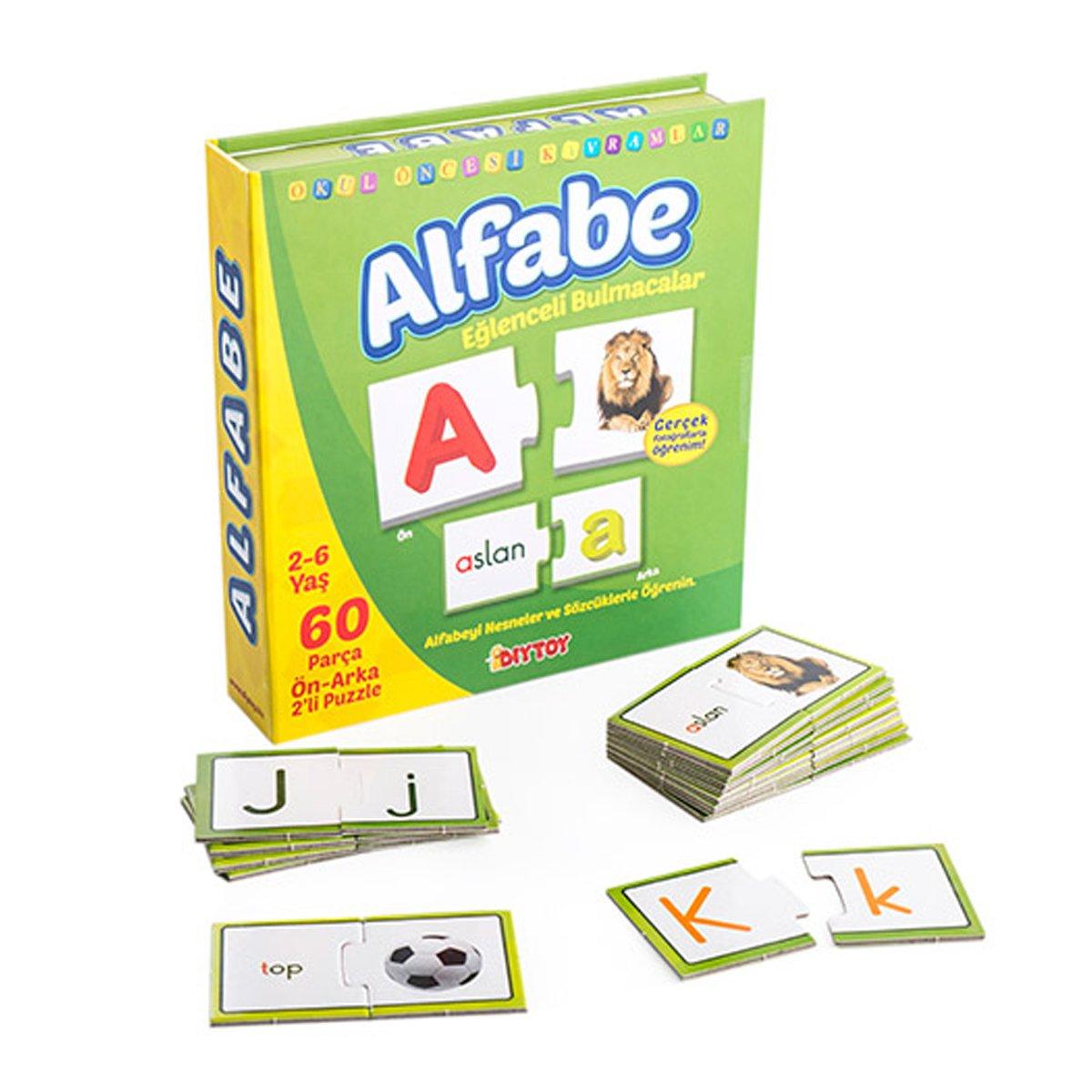 

1406 DiyToy, Fun Puzzles - Алфавит / 2-6 лет