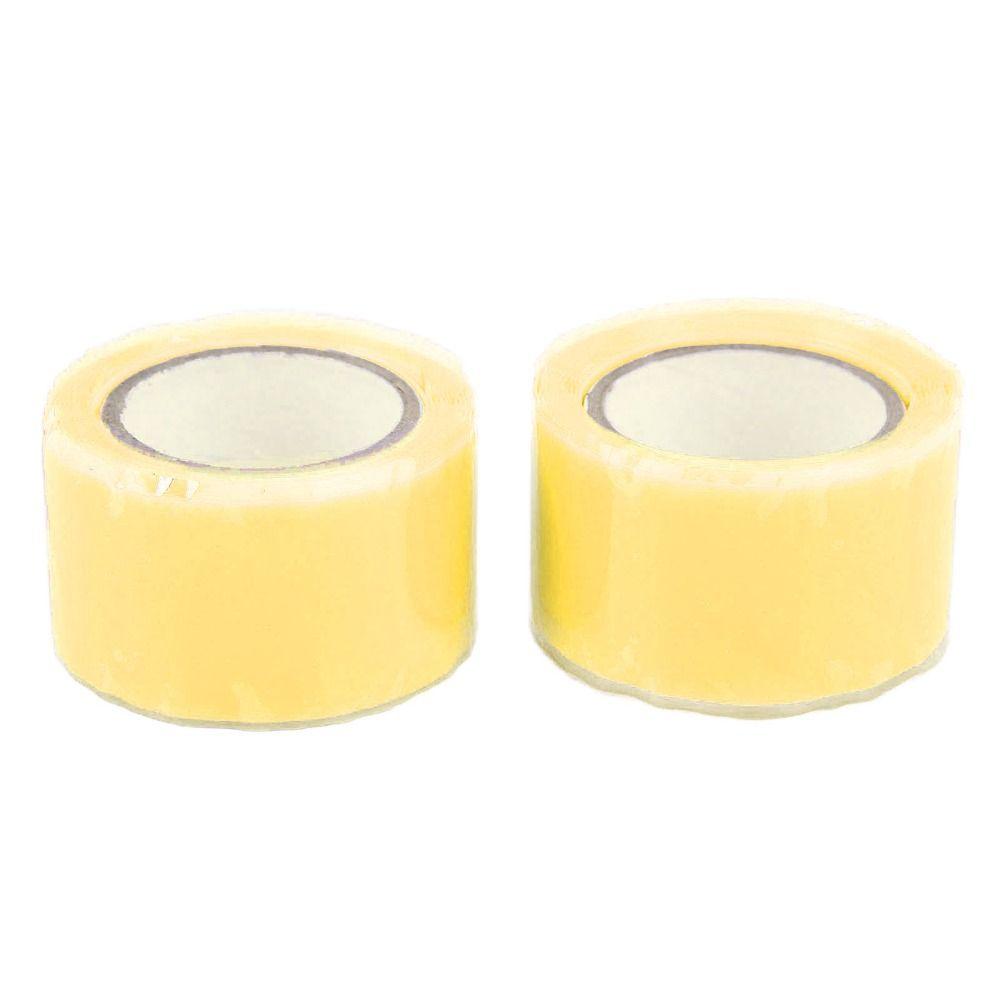 2PCS 1 in x 5 Ft Self Fusing Silicone Tape Waterproof Flexible Adhesive Tape Insulation Leak Proof Sealing Tape Plumbing Pipe