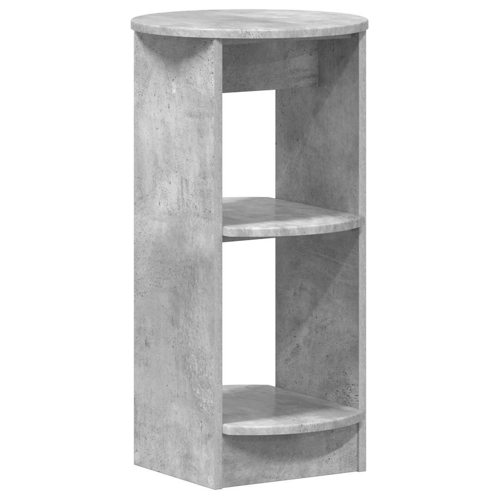 Side Cabinet Concrete Grey Particleboard